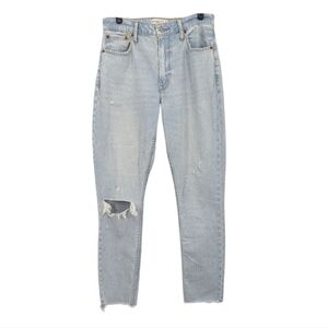 Abercrombie & Fitch The Skinny High Rise Curve Love Light Wash Size 27/ 4L